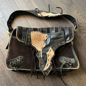 Francesco Biasia Vintage Leather Bag